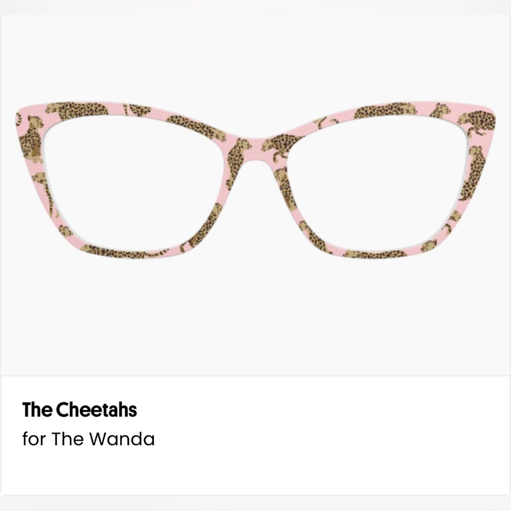 Pink Cheetah Toppers